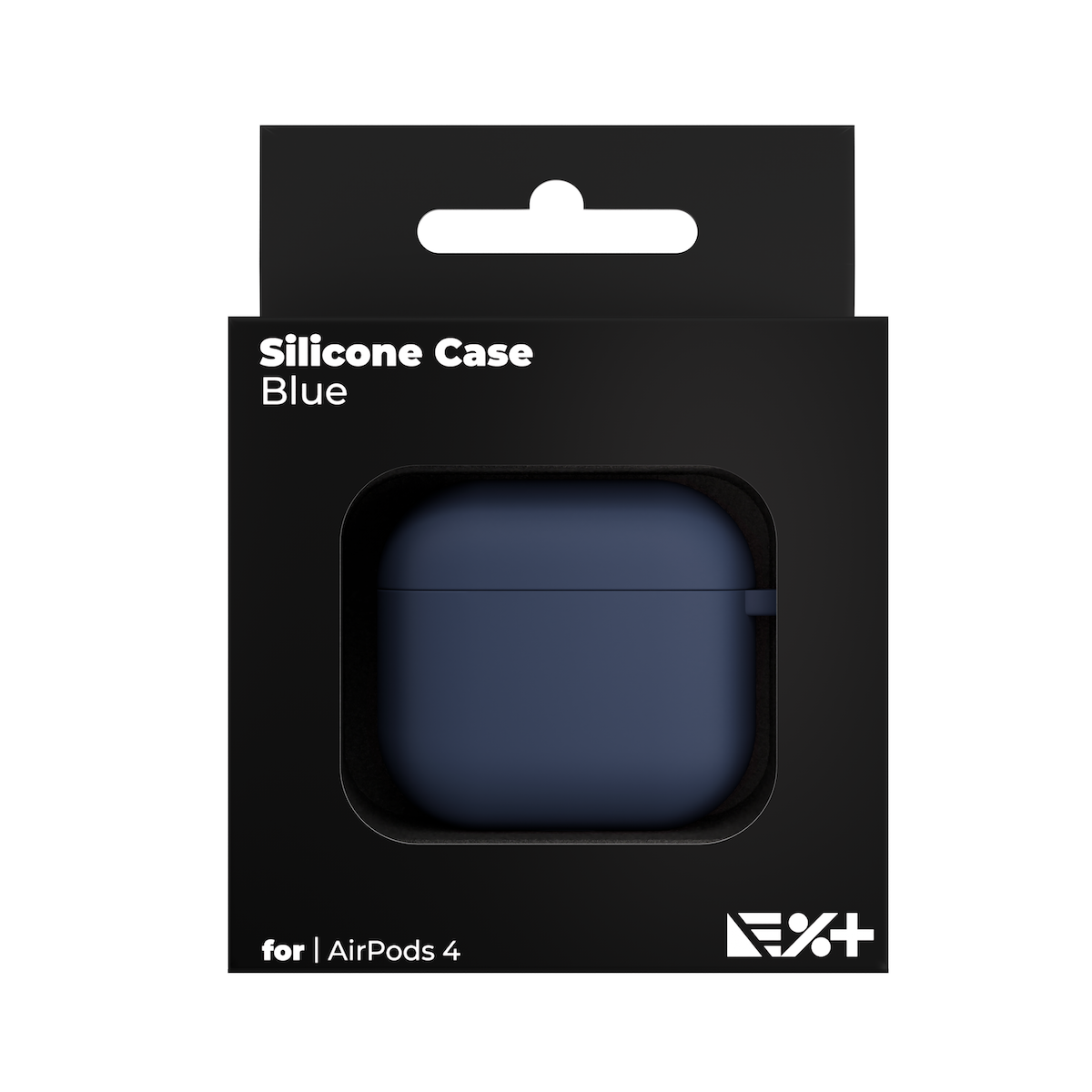 Next One silikonski ovitek za škatlico Airpods 4 - modra - iSTYLE SI