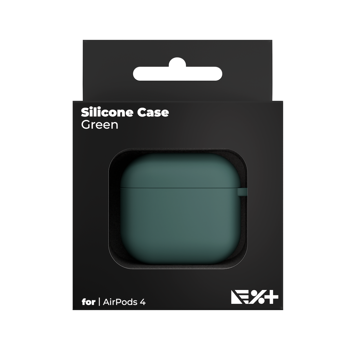 Next One silikonski ovitek za škatlico Airpods 4 - zelena - iSTYLE SI