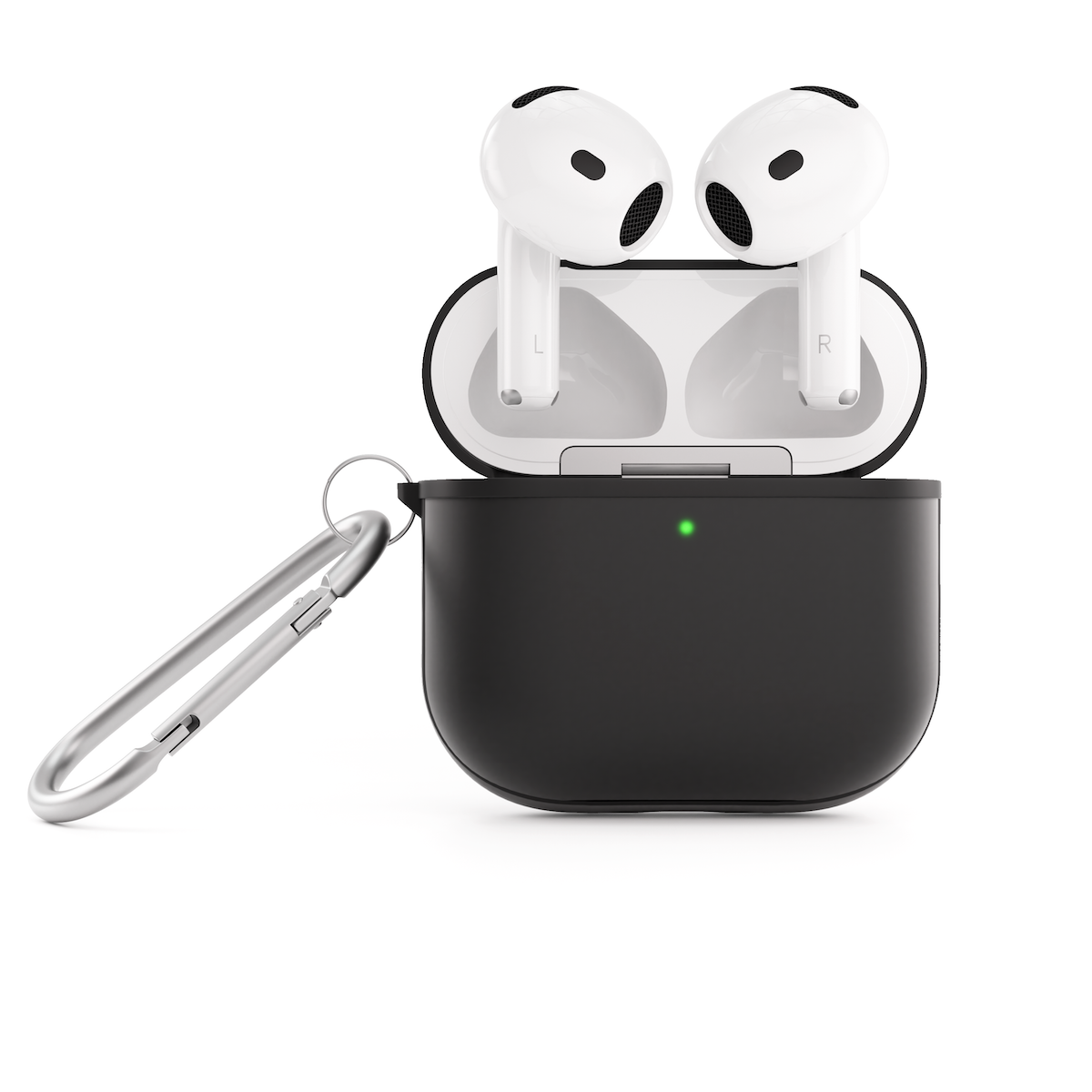 Next One Shield Case ovitek za škatlico Airpods 4 - črna - iSTYLE SI
