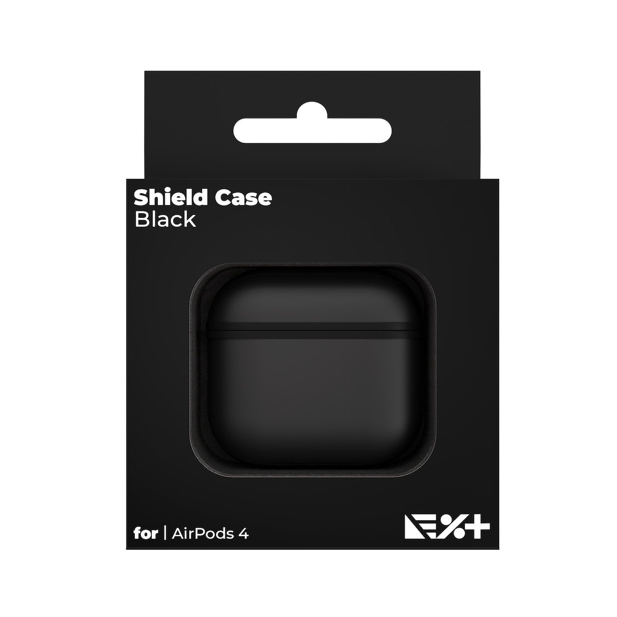 Next One Shield Case ovitek za škatlico Airpods 4 - črna - iSTYLE SI