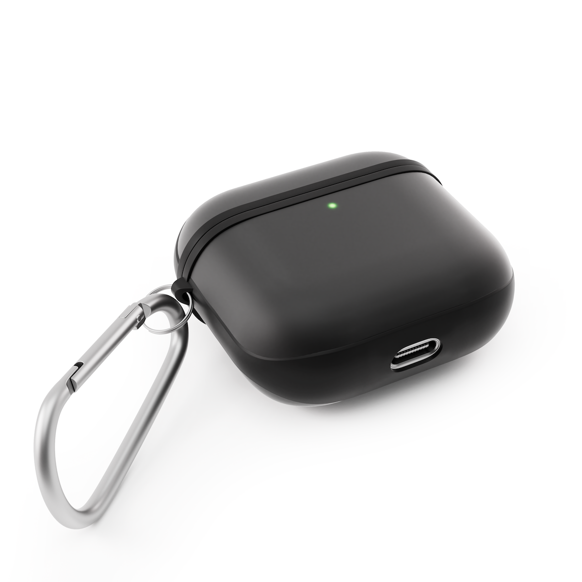 Next One Shield Case ovitek za škatlico Airpods 4 - črna - iSTYLE SI