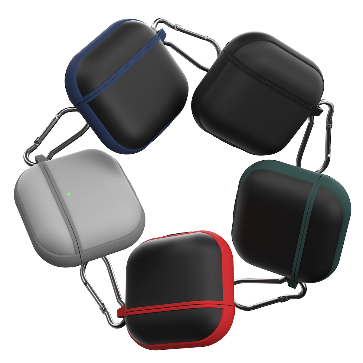 Next One Shield Case ovitek za škatlico Airpods 4 - črna - iSTYLE SI