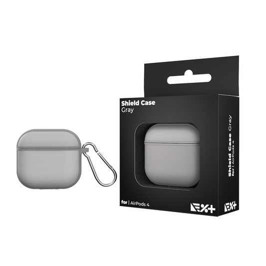 Next One Shield Case ovitek za škatlico Airpods 4 - siva - iSTYLE SI