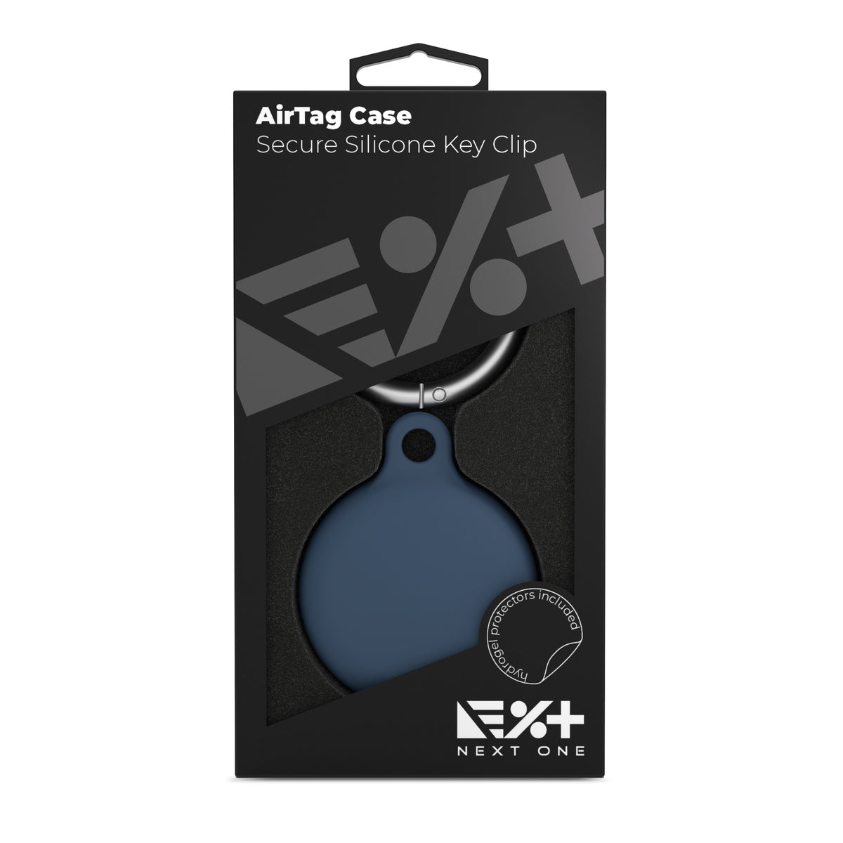 Next One silikonski obesek za AirTag - Marine Blue - iSTYLE SI