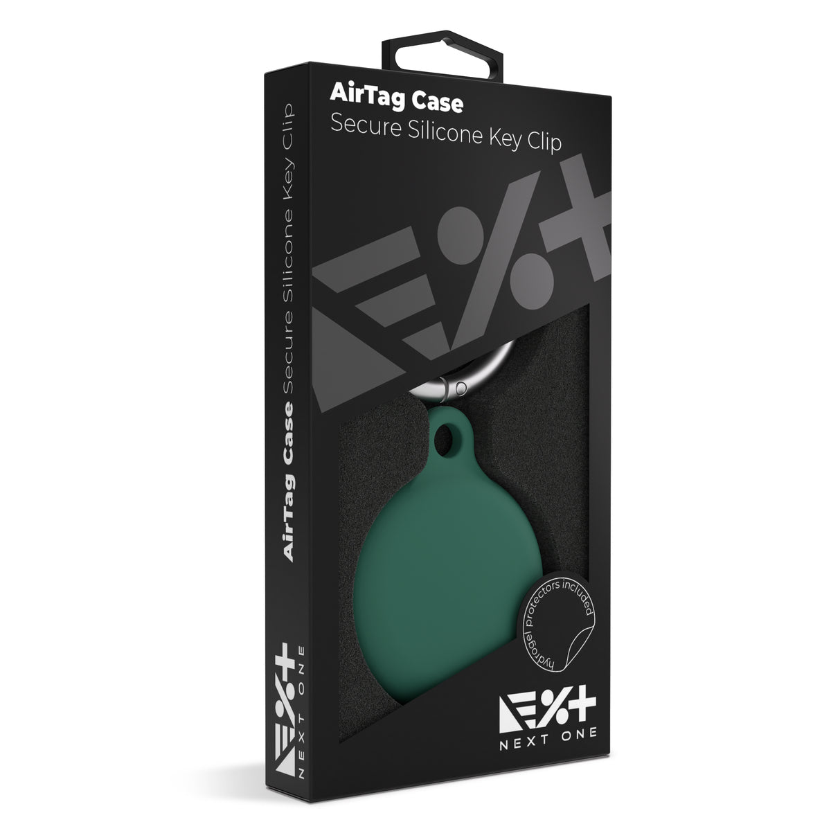 Next One silikonski obesek za AirTag - Leaf Green - iSTYLE SI