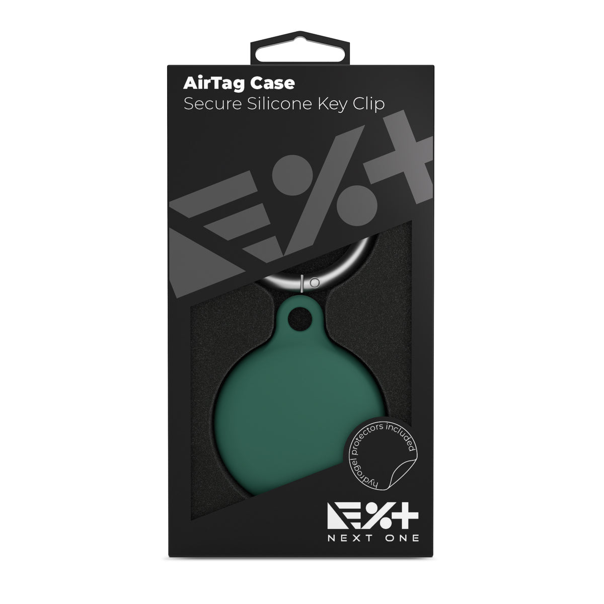 Next One silikonski obesek za AirTag - Leaf Green - iSTYLE SI