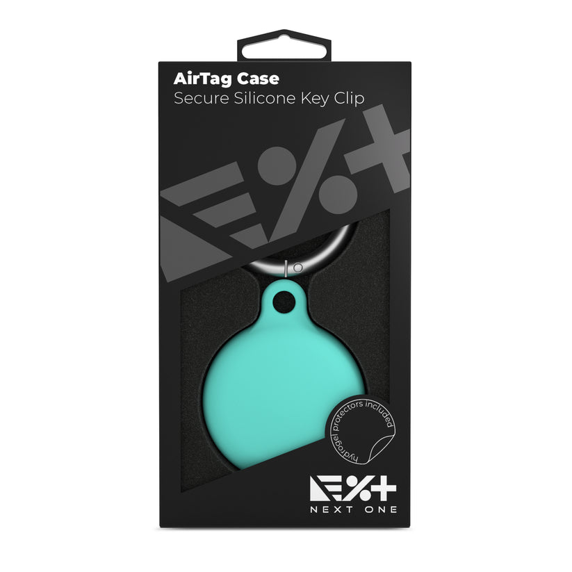 Next One silikonski obesek za AirTag - Mint - iSTYLE SI