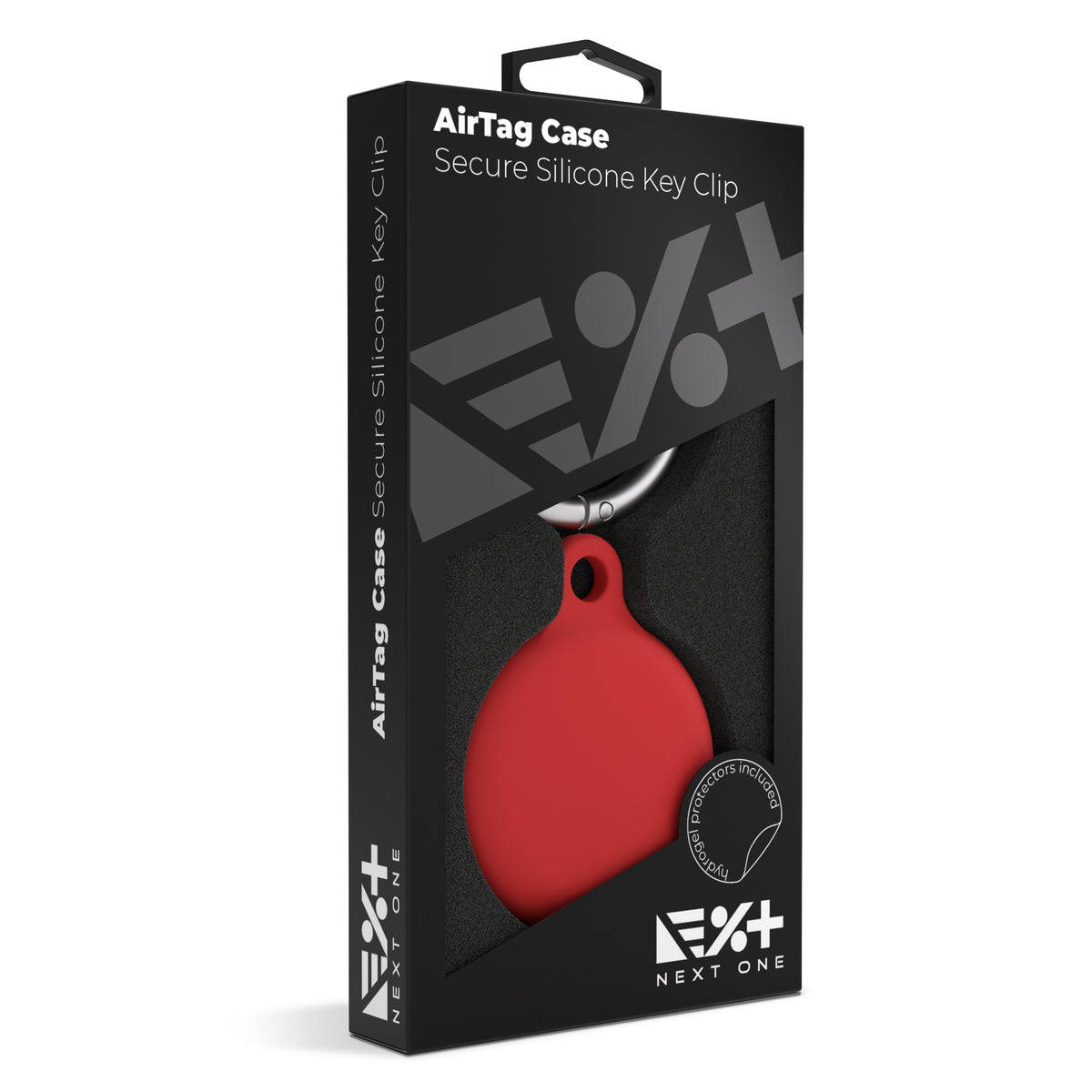 Next One silikonski obesek za AirTag - RED - iSTYLE SI