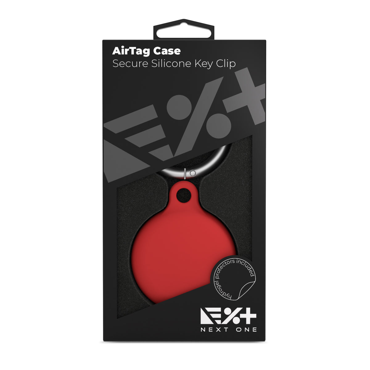 Next One silikonski obesek za AirTag - RED - iSTYLE SI