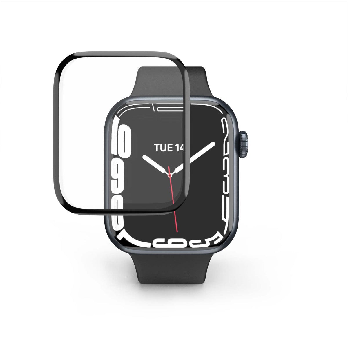 Next One 3D zaščitno steklo za Apple Watch 41 mm - prozorna - iSTYLE SI