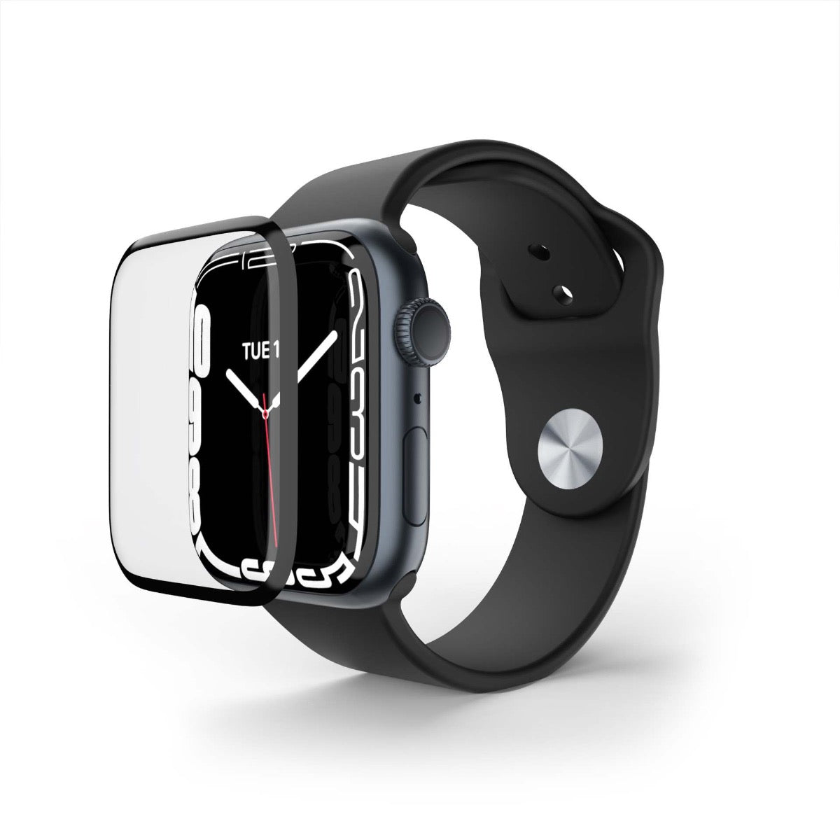 Next One 3D zaščitno steklo za Apple Watch 41 mm - prozorna - iSTYLE SI