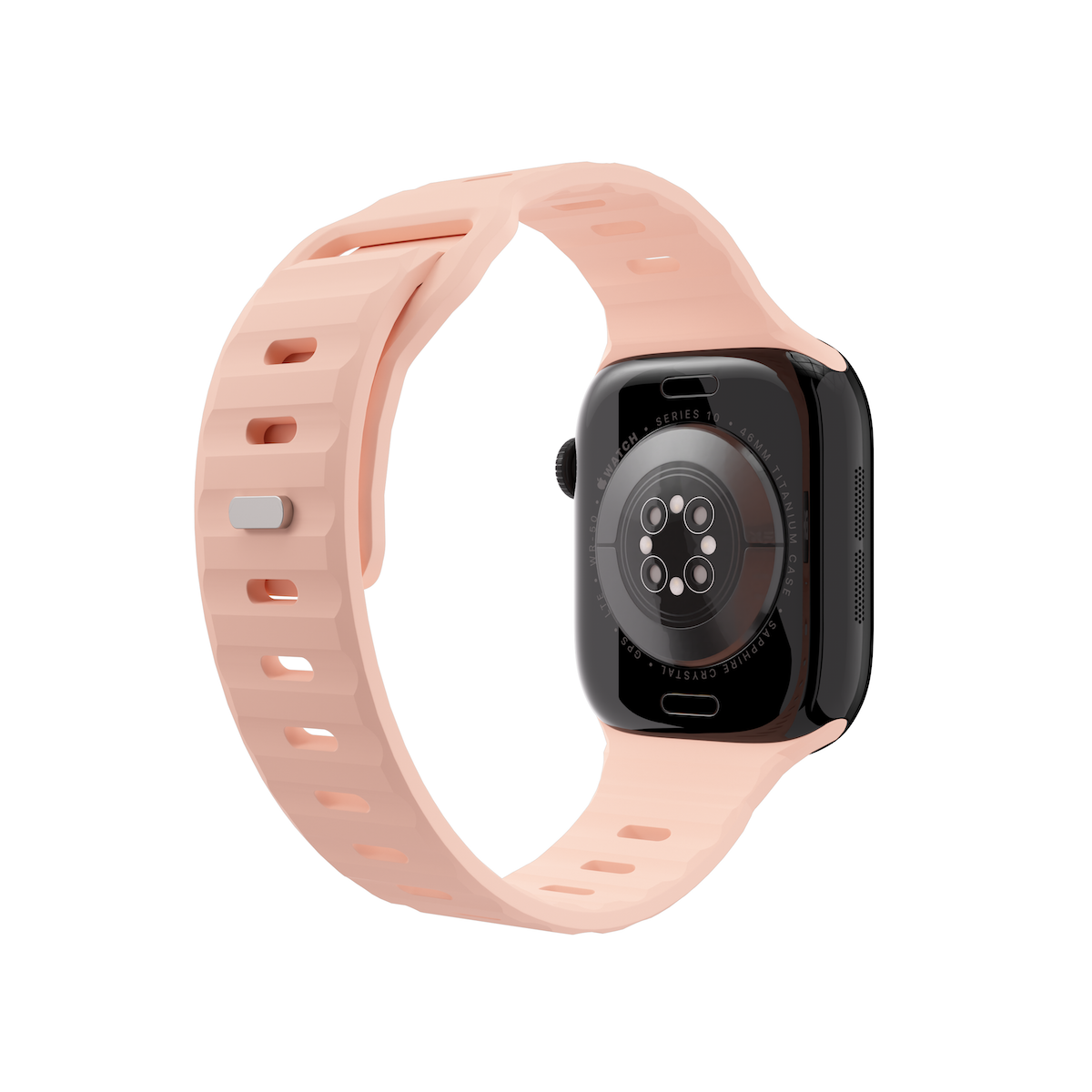 Next One silikonski pašček Active Band za Apple Watch 40/41/42 mm - roza - iSTYLE SI