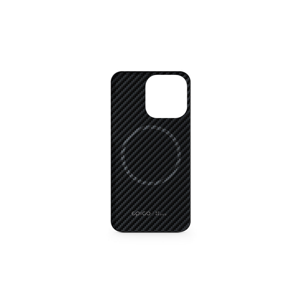 EPICO Carbon ovitek za iPhone 13 z MagSafe - črna - iSTYLE SI