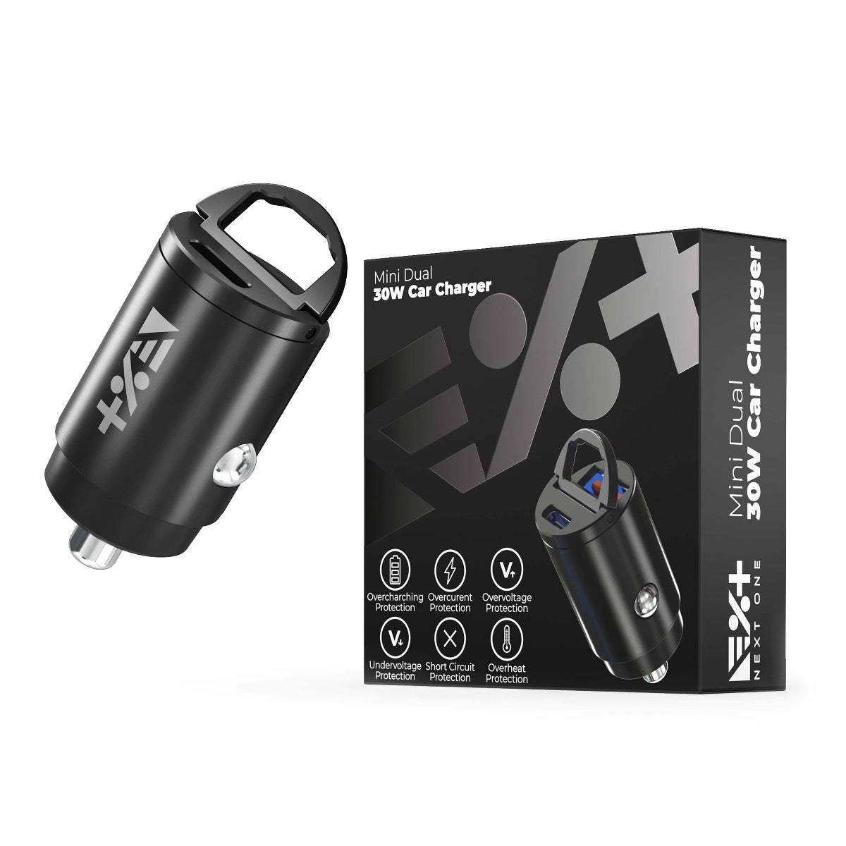 Next One Mini dual 30 W avtopolnilec - iSTYLE SI
