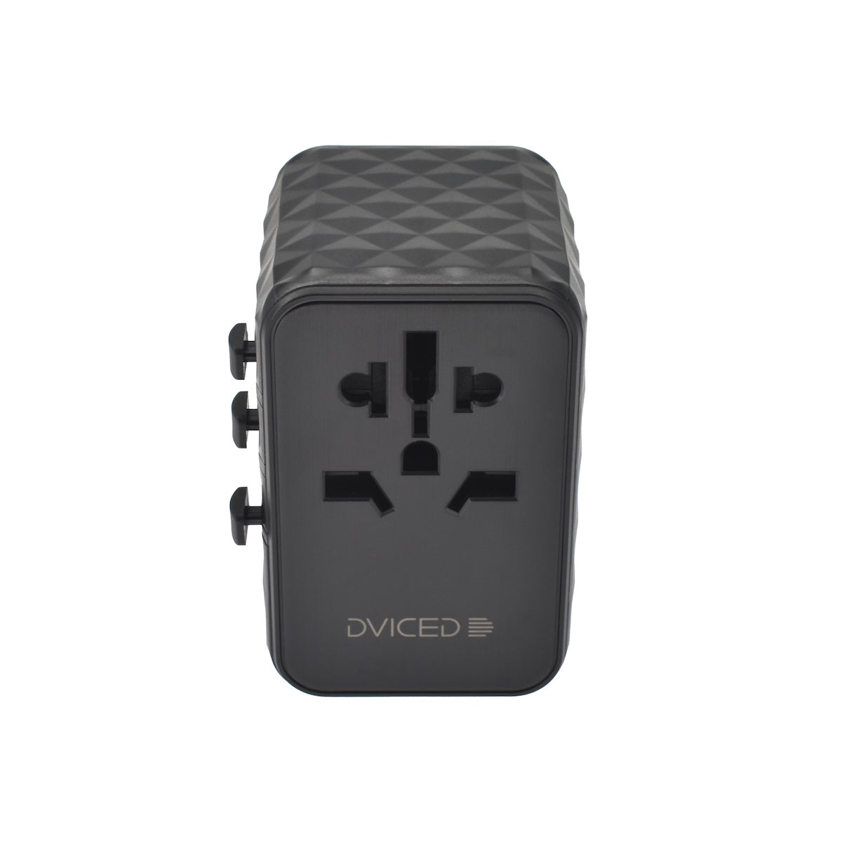 Dviced univerzalni potovalni adapter 65 W GaN - črna - iSTYLE SI