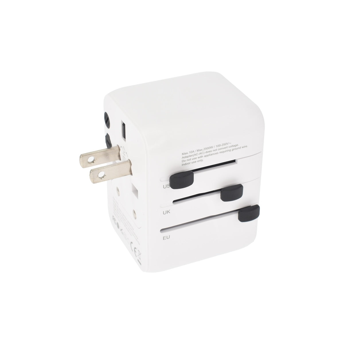 Dviced univerzalni potovalni adapter 28 W - bela - iSTYLE SI
