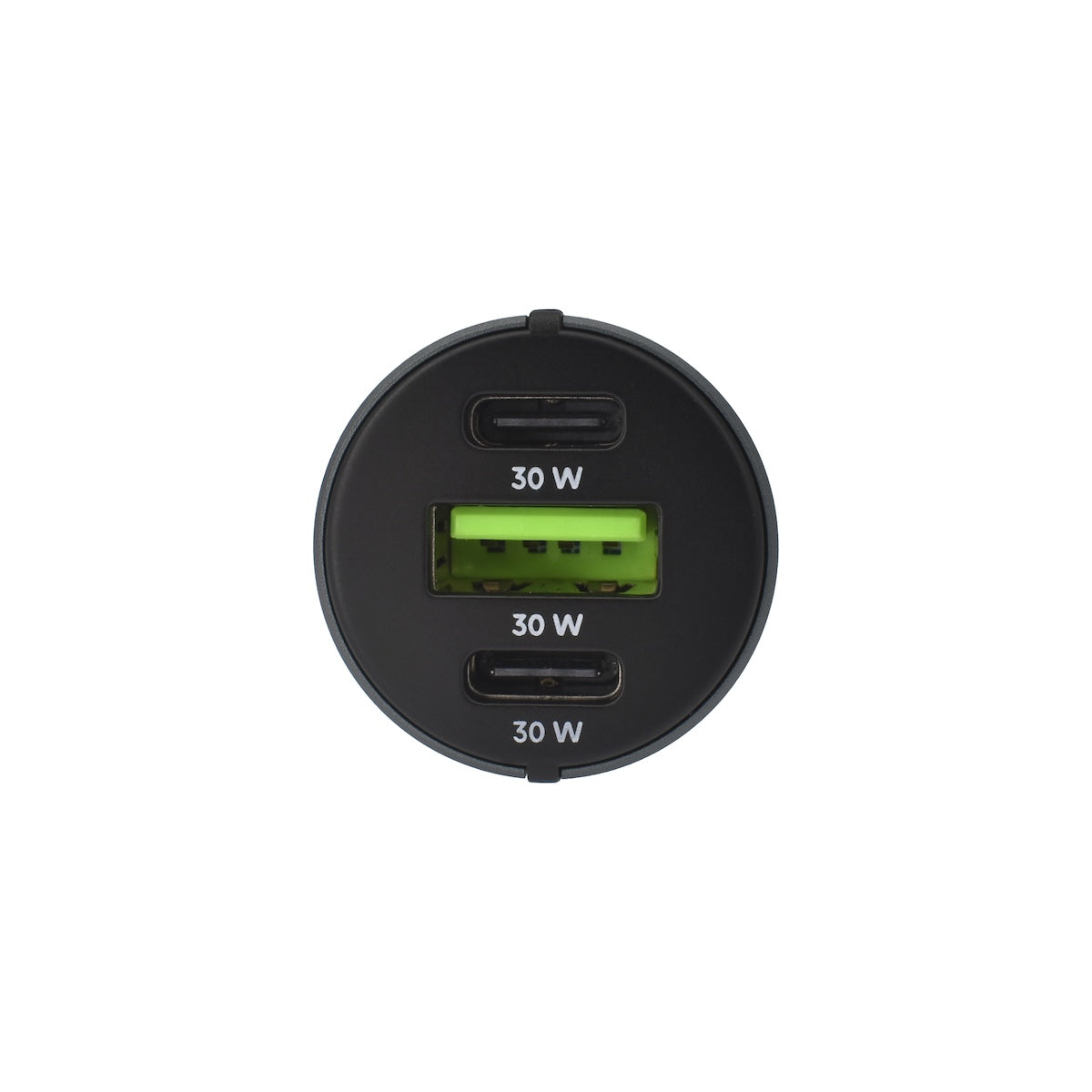 Dviced avtopolnilec 60 W, 1x USB-A, 2x USB-C - siva - iSTYLE SI