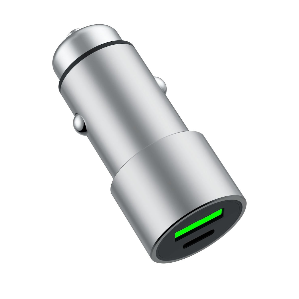 Dviced avtopolnilec 60 W, 1x USB-A, 2x USB-C - siva - iSTYLE SI