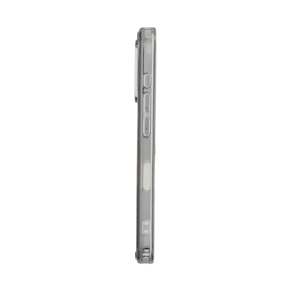 Dviced zatemnjen prozorni ovitek za iPhone 16 Pro z MagSafe - črna - iSTYLE SI