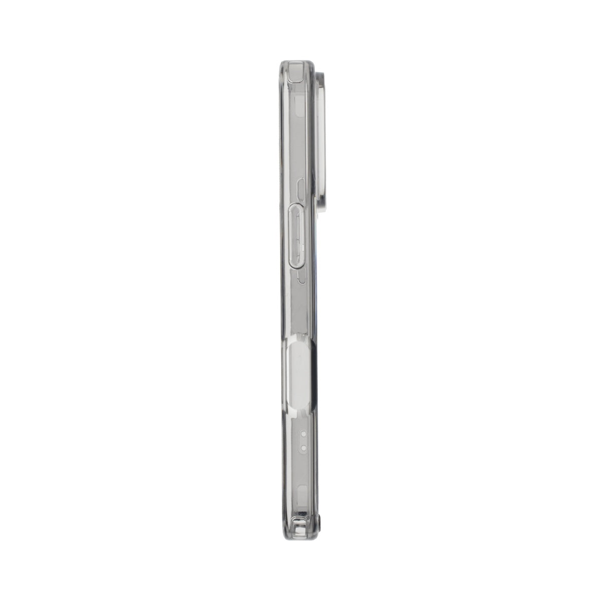 Dviced zatemnjen prozorni ovitek za iPhone 16 Pro z MagSafe - črna - iSTYLE SI