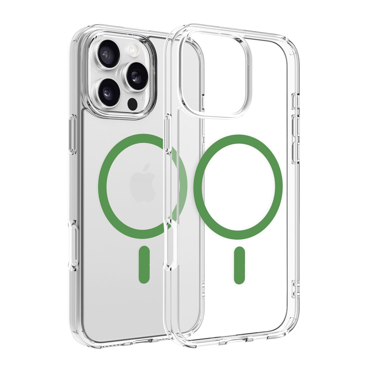 Dviced prozorni ovitek za iPhone 16 Pro Max z MagSafe - zelena - iSTYLE SI
