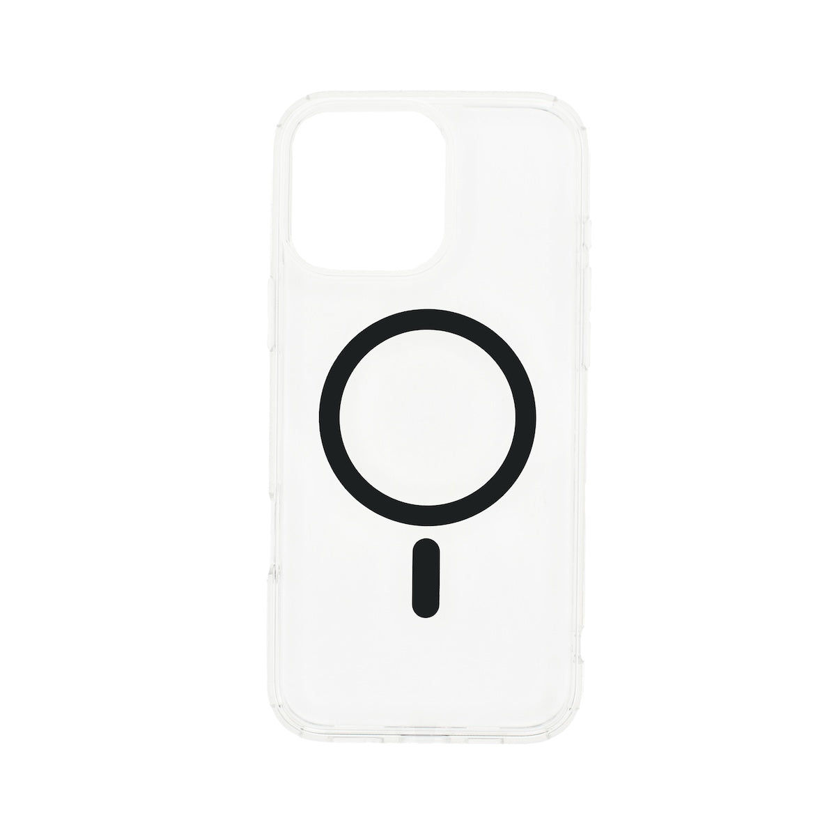 Dviced prozorni ovitek za iPhone 16 Pro Max z MagSafe - črna - iSTYLE SI