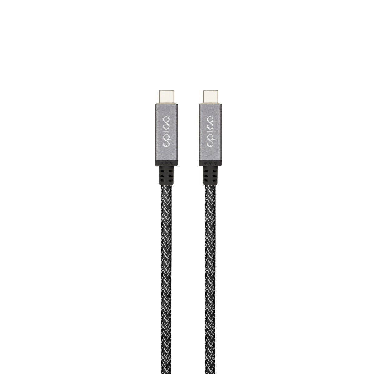 EPICO Braided Thunderbolt 4 (USB-C) kabel - vesoljno siva - iSTYLE SI