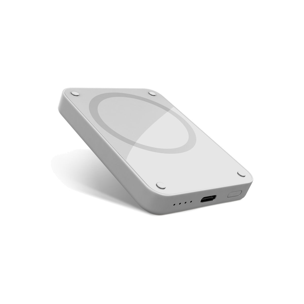 EPICO 4200mAh magnetna brezžična polnilna baterija - svetlo siva - iSTYLE SI