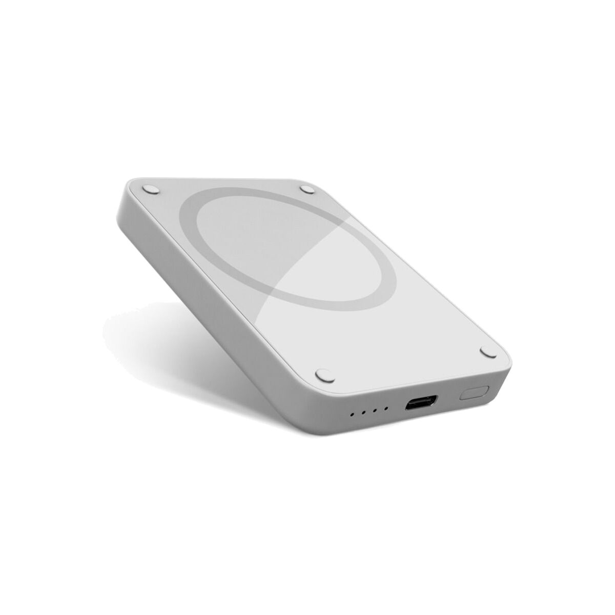 EPICO 4200mAh magnetna brezžična polnilna baterija - svetlo siva - iSTYLE SI