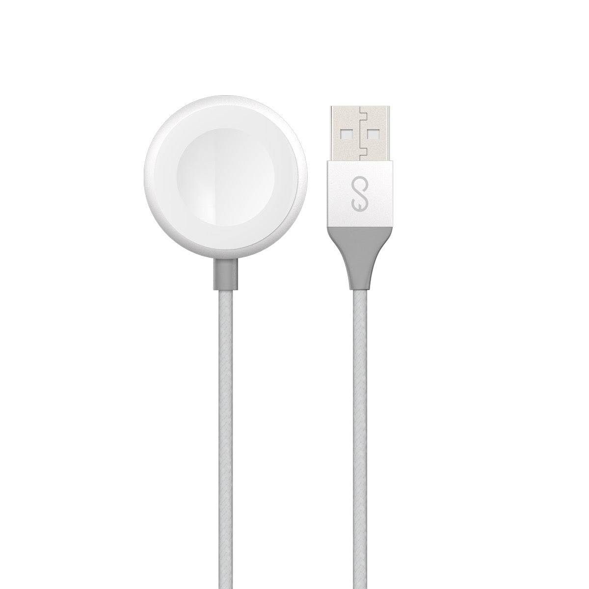 EPICO USB polnilni kabel za Apple Watch 1,2 m - srebrna - iSTYLE SI