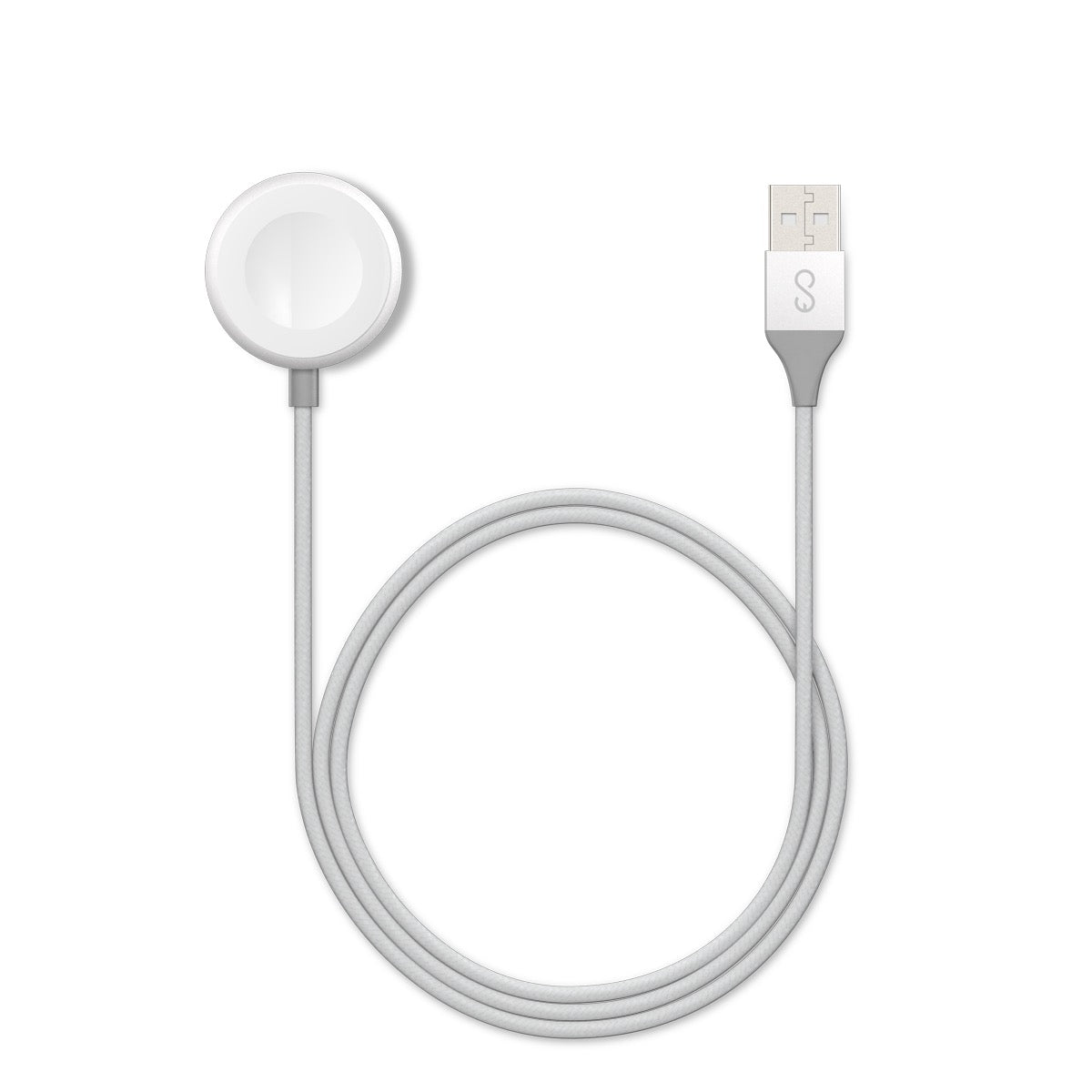 EPICO USB polnilni kabel za Apple Watch 1,2 m - srebrna - iSTYLE SI