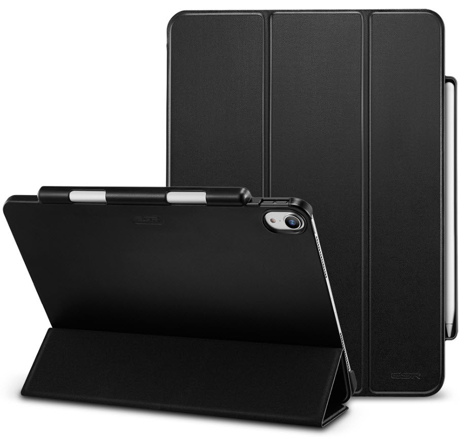 Sdesign Hybrid usnjen ovitek za iPad Pro 12 (2018) - Črna - iSTYLE SI