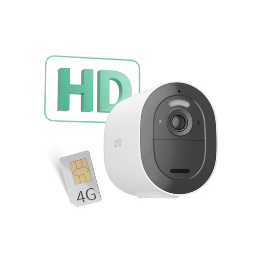 Arlo Go 2 3G/4G SIM zunanja varnostna kamera - bela - iSTYLE SI