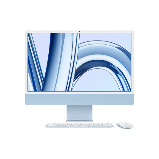Razstavni model - iMac 24: M3 z 10-jedrno GPE, 256 GB - modri - iSTYLE SI