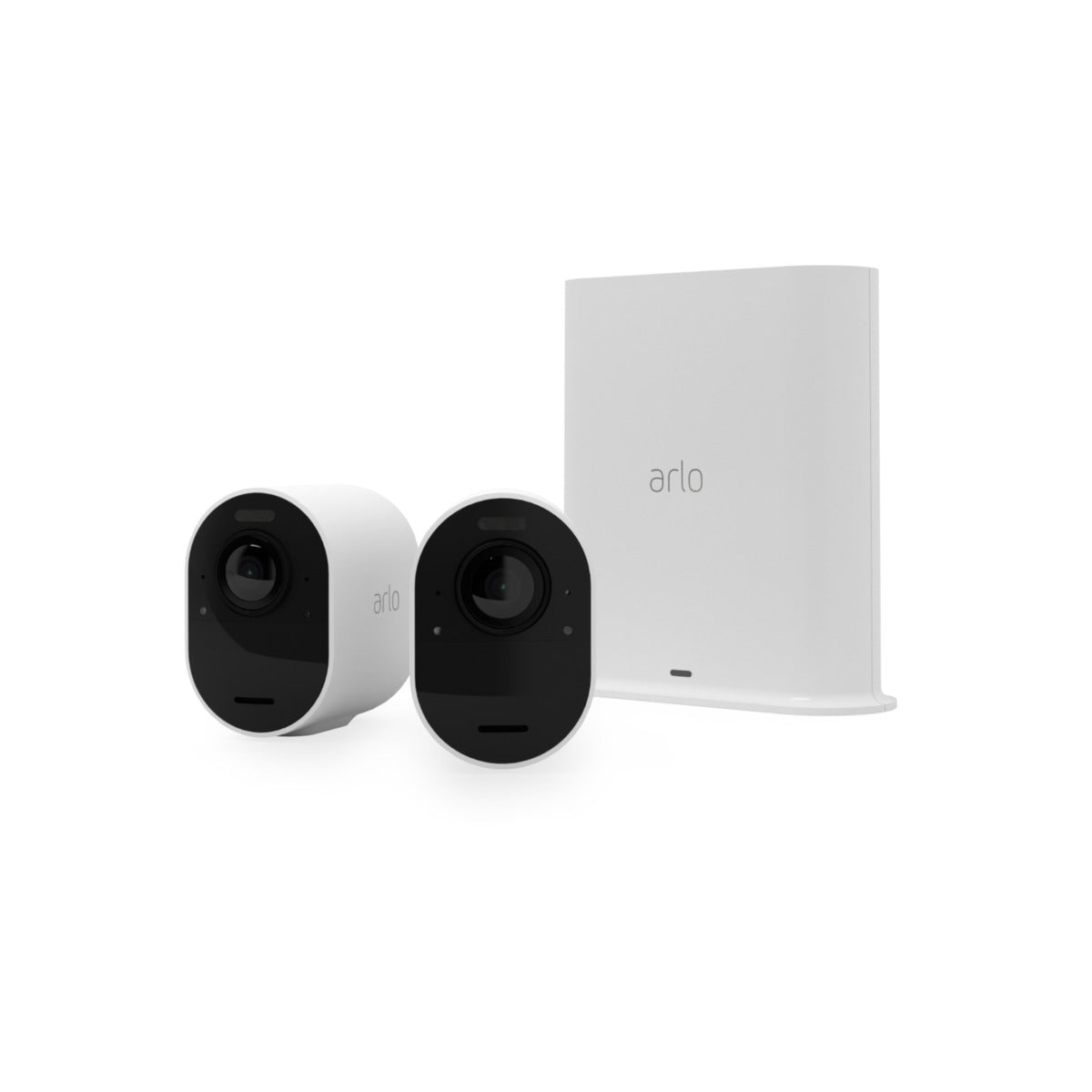 Arlo Ultra 2 zunanja varnostna kamera (komplet 2 kamer + bazna postaja) - bela - iSTYLE SI