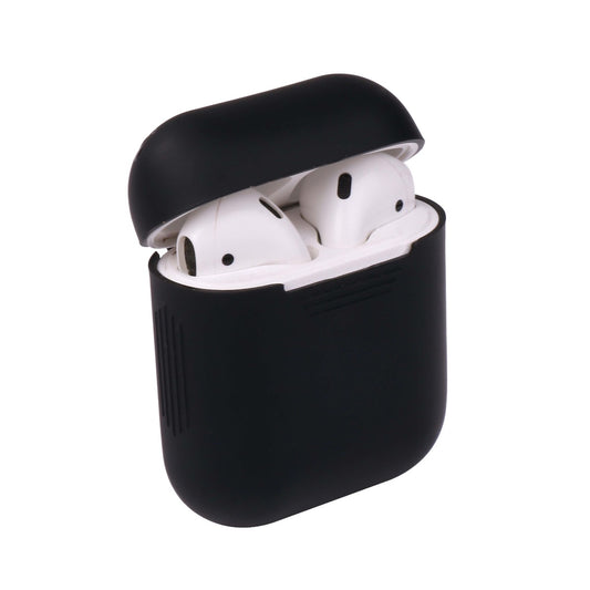 Next One silikonski ovitek za škatlico AirPods - črna - iSTYLE SI