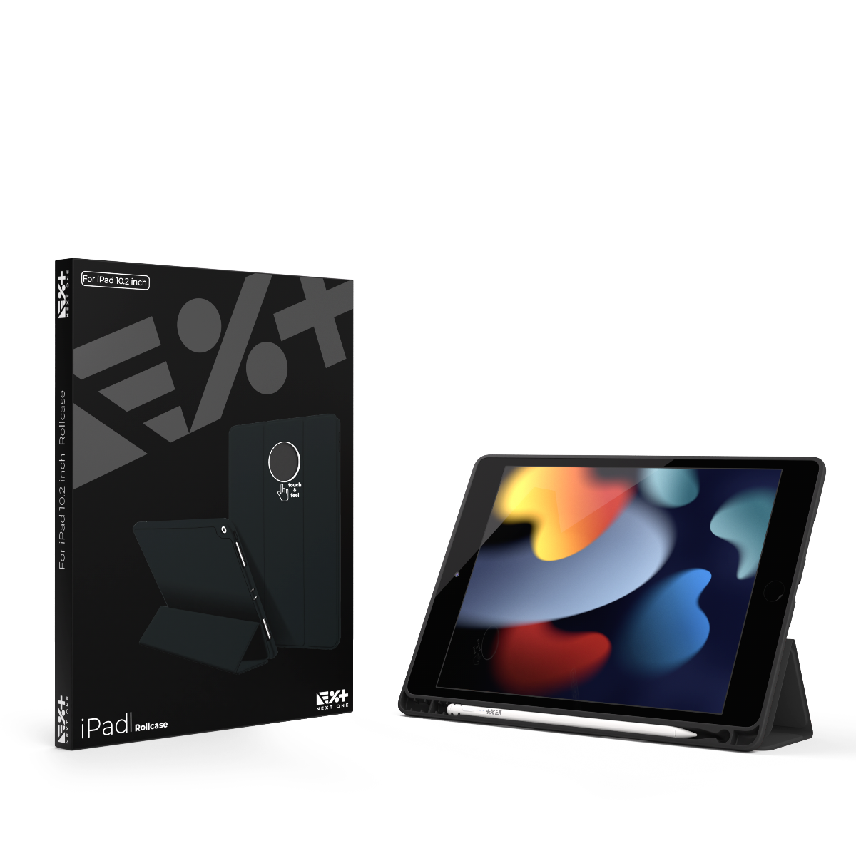 Next One Rollcase ovitek za iPad 10.2" - črna - iSTYLE SI