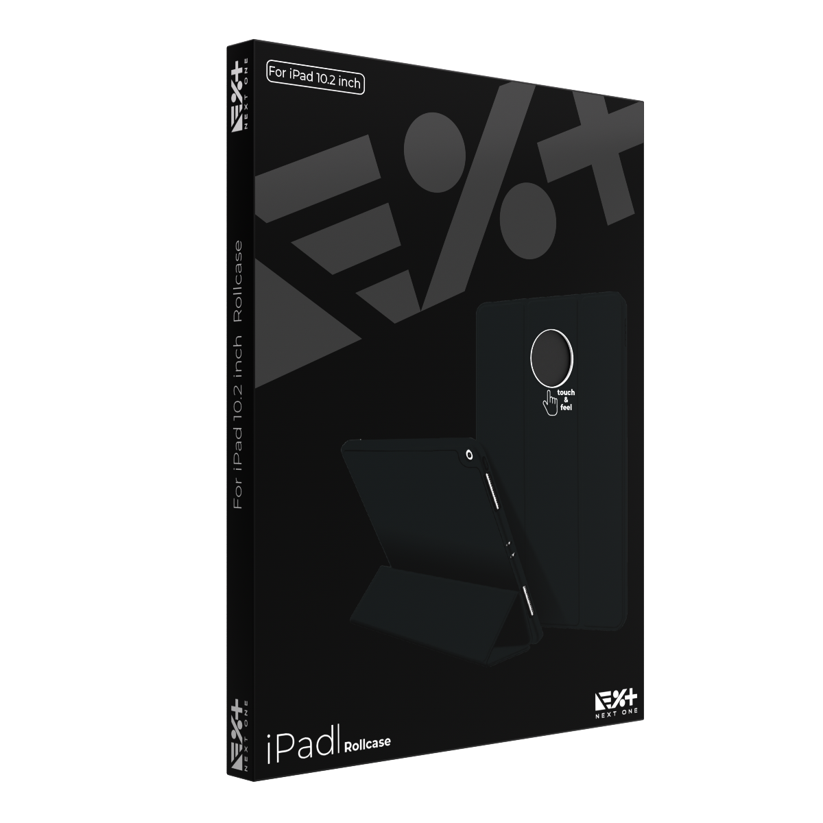 Next One Rollcase ovitek za iPad 10.2" - črna - iSTYLE SI