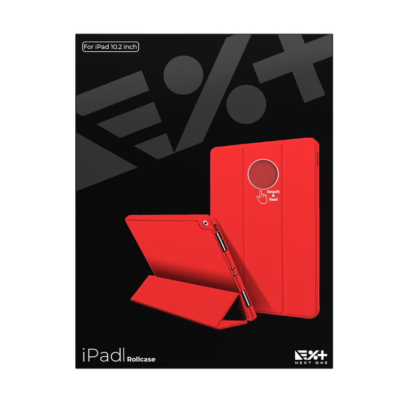 Next One Rollcase ovitek za iPad 10.2" - rdeča - iSTYLE SI