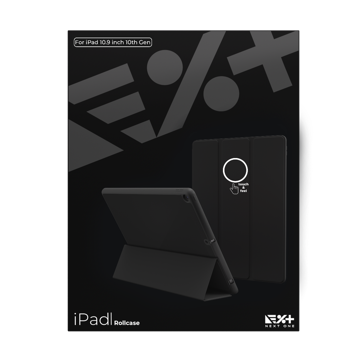 Next One Rollcase ovitek za iPad 10 in iPad A16 - črna - iSTYLE SI