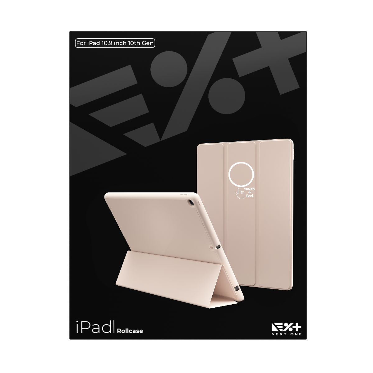 Next One Rollcase ovitek za iPad 10 in iPad A16 - roza - iSTYLE SI