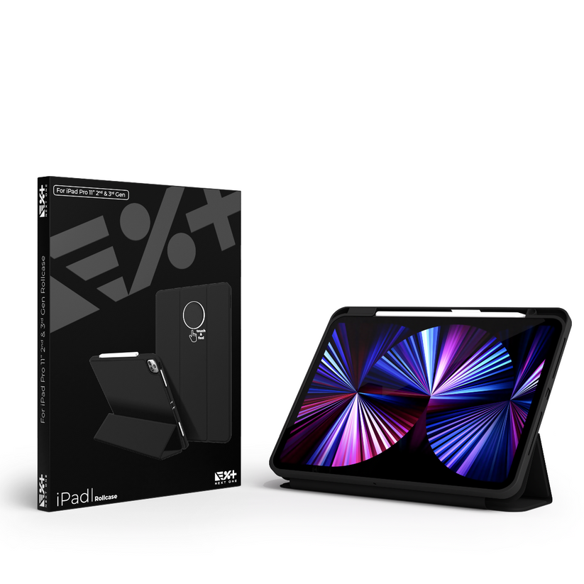 Next One Rollcase ovitek za iPad 11" - črna - iSTYLE SI