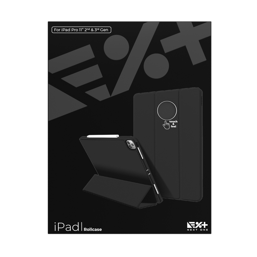 Next One Rollcase ovitek za iPad 11" - črna - iSTYLE SI