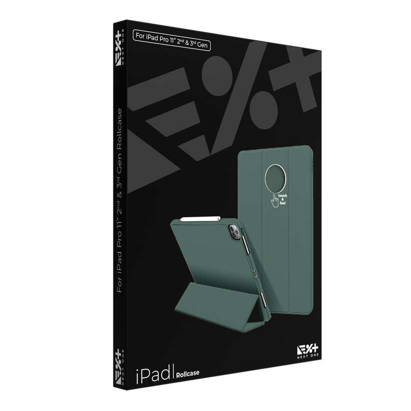 Next One Rollcase ovitek za iPad 11” - Leaf Green - iSTYLE SI