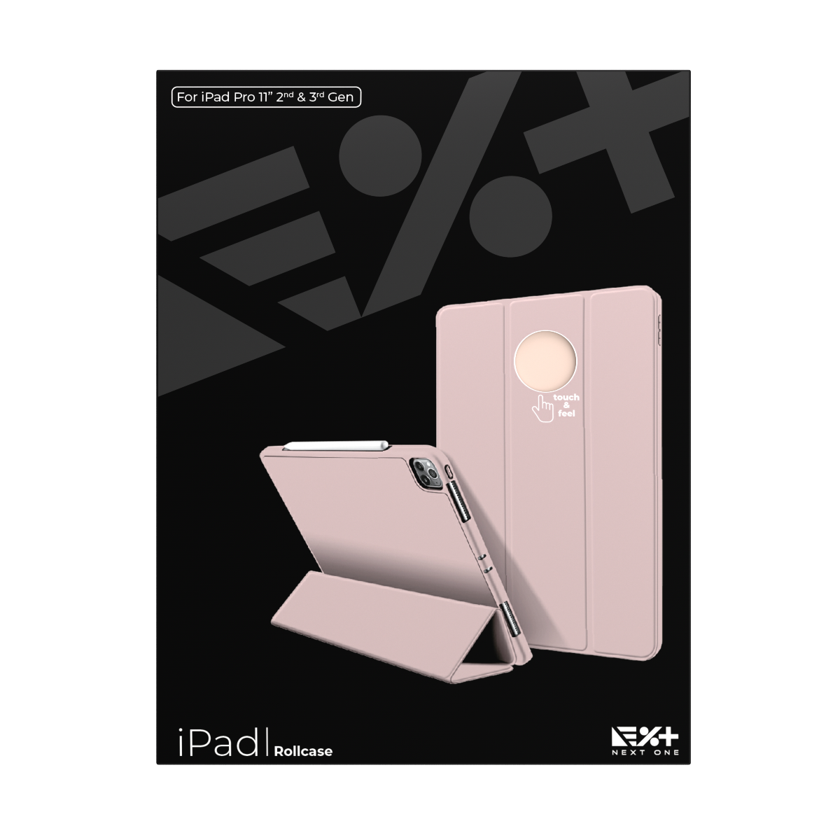 Next One Rollcase ovitek za iPad 11” - Ballet Pink - iSTYLE SI