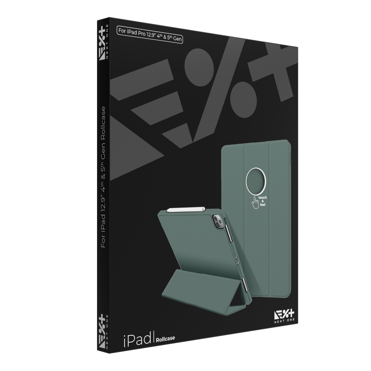 Next One Rollcase ovitek za iPad 12” - Leaf Green - iSTYLE SI