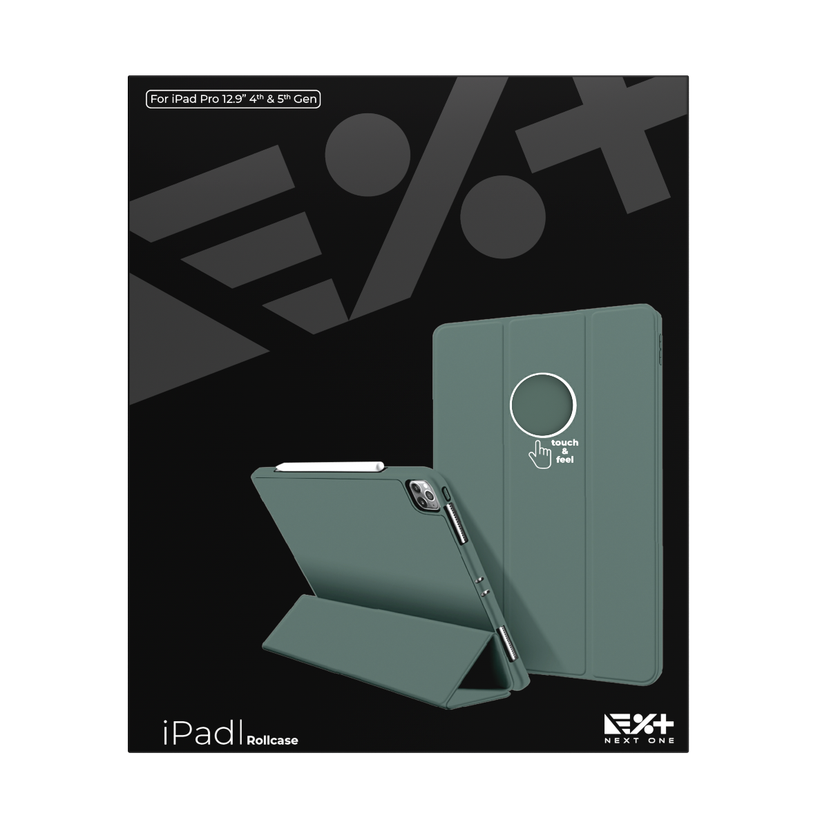 Next One Rollcase ovitek za iPad 12” - Leaf Green - iSTYLE SI