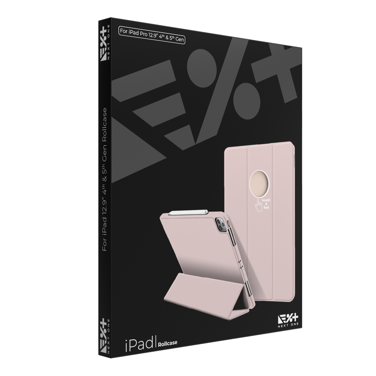 Next One Rollcase ovitek za iPad 12,9” - Ballet Pink - iSTYLE SI