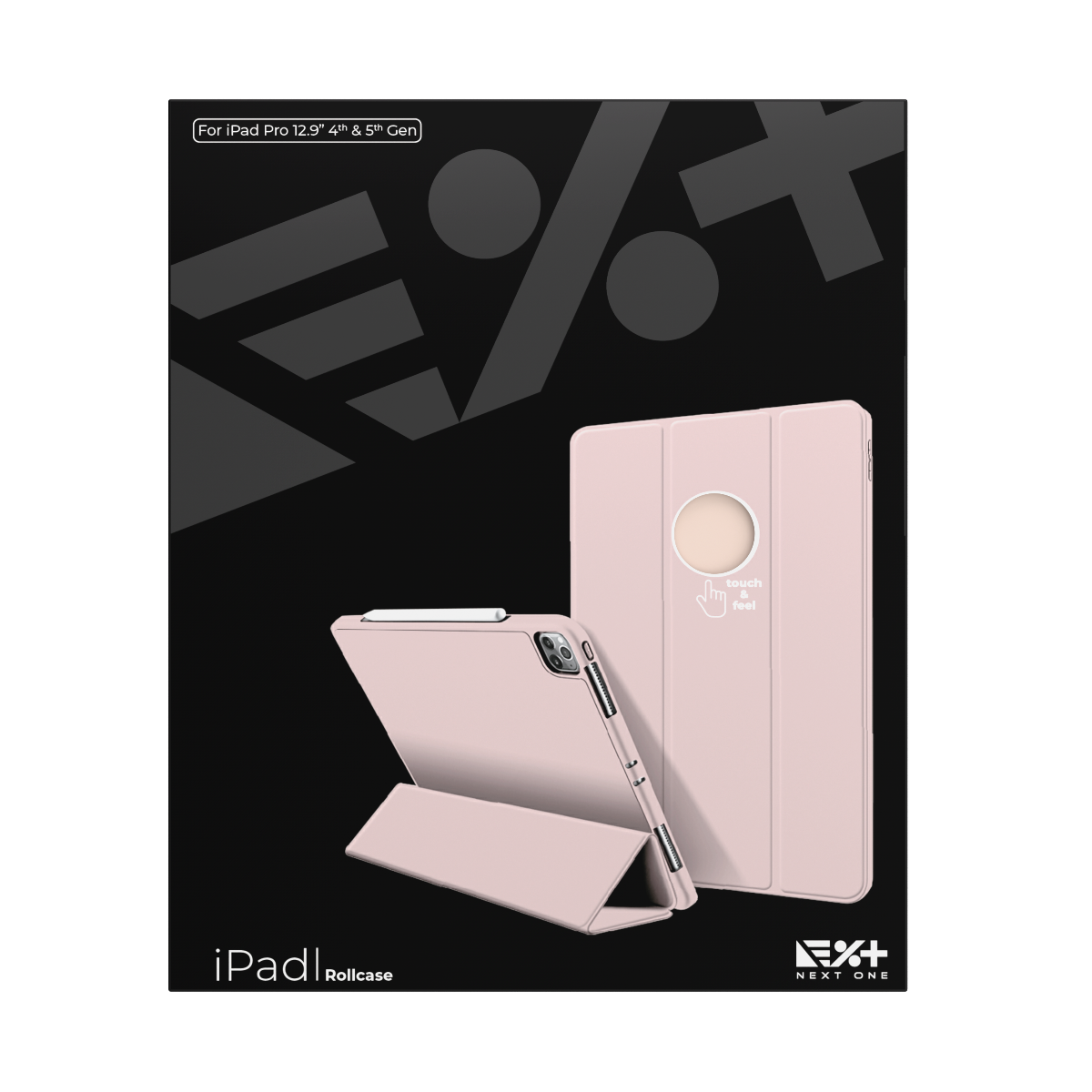 Next One Rollcase ovitek za iPad 12,9” - Ballet Pink - iSTYLE SI