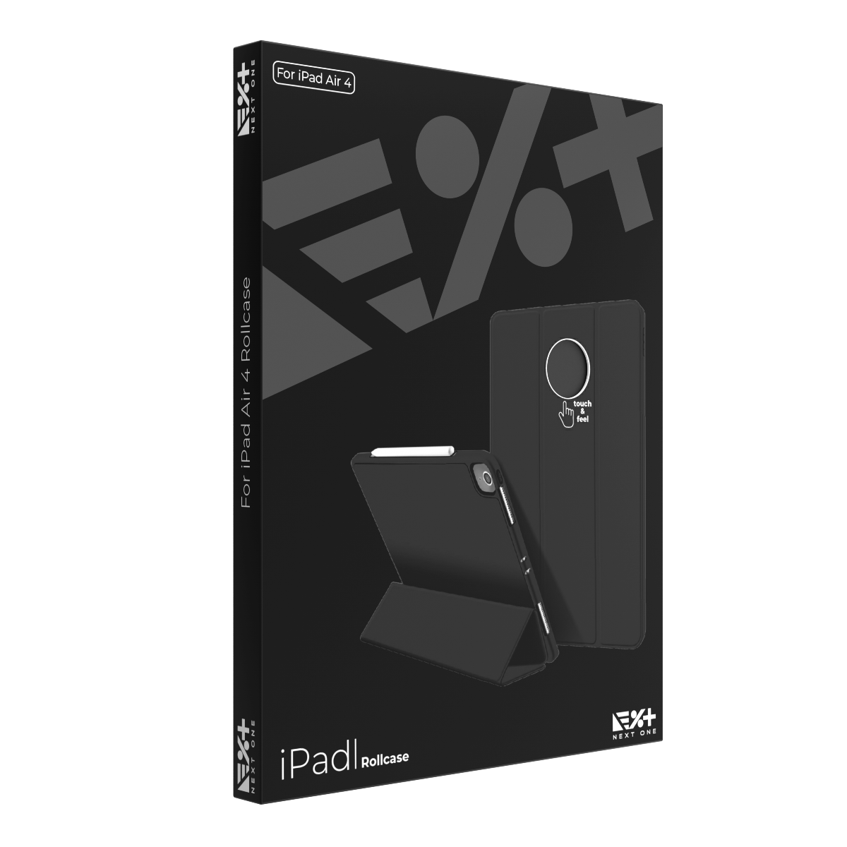 Next One Rollcase ovitek za iPad Air 4 - črna - iSTYLE SI